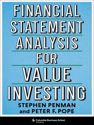 cover image of Financial Statement Analysis for Value Investing